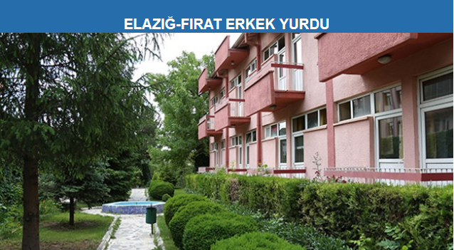 elazig firat erkek yurdu ne nerede