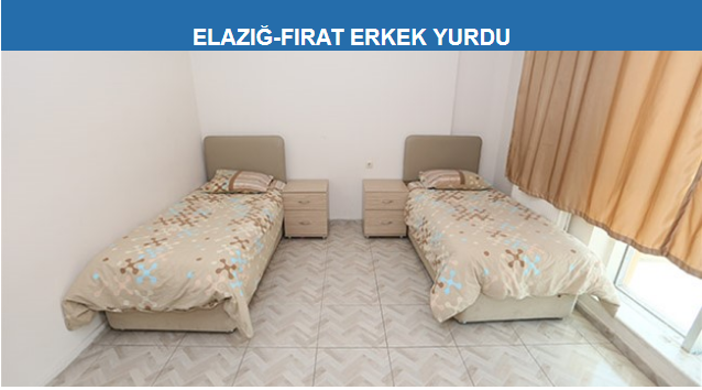 elazig firat erkek yurdu ne nerede